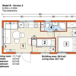 Mobil-home B 23 m² - 31 m² en standard clé en main – Image 6