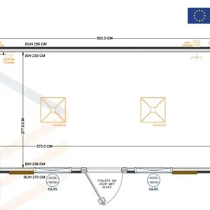 Conteneur de Bureau 6×3 MÈTRES MODÈLE STOCKHOLM – Image 2