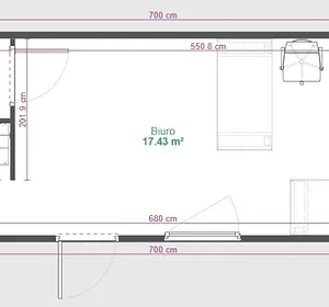 Conteneur Bureau 21 m2 avec WC + Kitchenette – Image 2