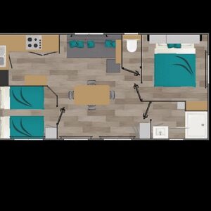Savanah – 2024 Louisiane 2 chambres neuf – Image 2