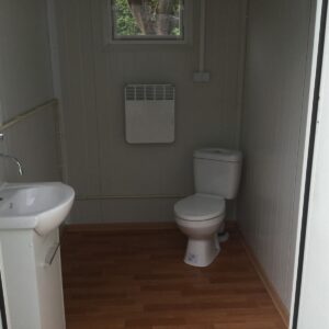 Conteneur sanitaire de toilette double cabine – Image 10
