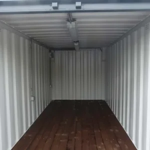 Conteneur 15 pied avec installation électrique,grilles d’aération et verrou clef – Image 7
