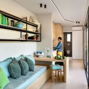 Studio conteneur 40' aménagé habitable – Image 4