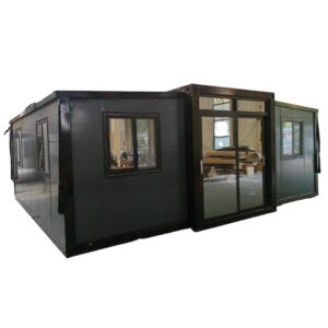 Conteneur mobile Tiny House 3 pièces de 70m2 maison préfabriquée pliable et mobile