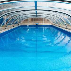 Toiture de piscine Clear A1 pour piscine jusqu'à 3,20 x 6,30 m – Image 3