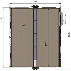 Tiny Home 15 pieds x 20 pieds, Maison préconstruite extensible – Image 14