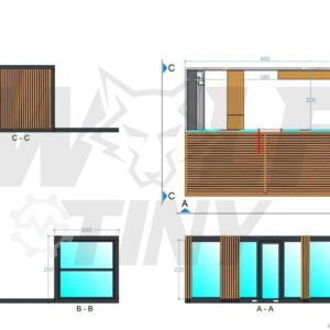 Conteneur Café avec véranda – Image 3