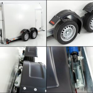 Remorque abaissable 157x344cm hauteur:190cm 2,7t – Image 9