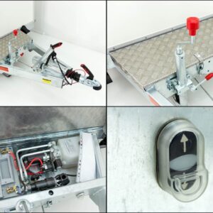 Remorque abaissable 157x344cm hauteur:190cm 2,7t – Image 8