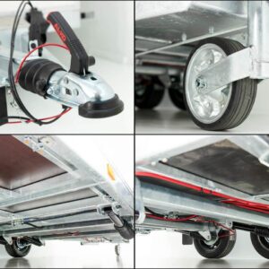 Remorque abaissable 157x344cm hauteur:190cm 2,7t – Image 5