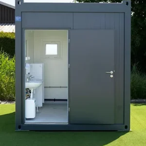 Container Sanitaire (2,98 x 2,43) Toilettes (2x), Lavabo (2x), Urinoirs (2x) – Image 5