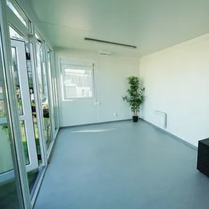 Container 6x3 Mètres avec Paroi Vitrée Ral 7016 – Image 8