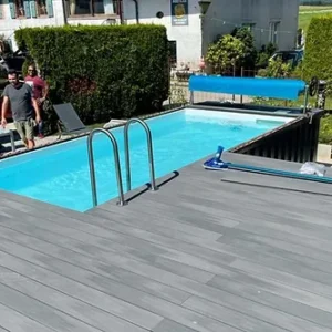 Piscine Conteneur 6.2mx 2.5m Prête à l'Emploi avec Pompe à Chaleur – Image 5