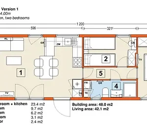 Mobil-Home 37 m² - 42 m² en Standard Clé en Main – Image 7