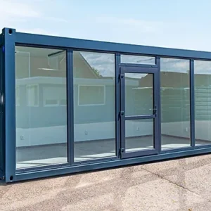 Container 6x3 Mètres avec Paroi Vitrée Ral 7016 – Image 5