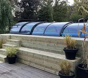 Piscine Conteneur 6,2mx 2,5m Prête à l'Emploi avec Toit, Pack Premium – Image 3