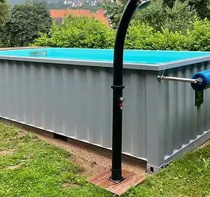 Piscine Conteneur 6.2mx 2.5m Prête à l'Emploi avec Pompe à Chaleur – Image 4