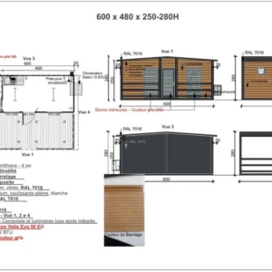 Bungalow Meublé avec Terrasse / Chalet de Jardin – Image 2