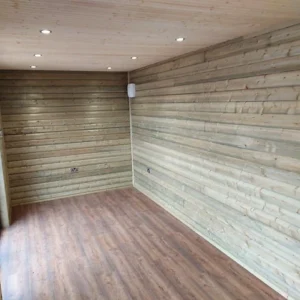 Bureau à domicile / Salle de sport - conversion de conteneur d'expédition – Image 2