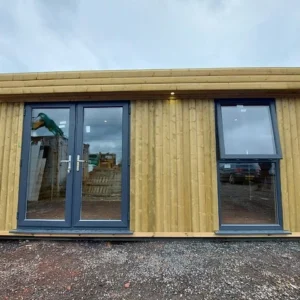 Bureau à domicile / Salle de sport - conversion de conteneur d'expédition – Image 10