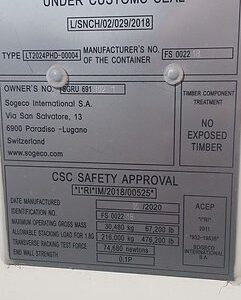 Container maritime 20′ DRY – Image 10