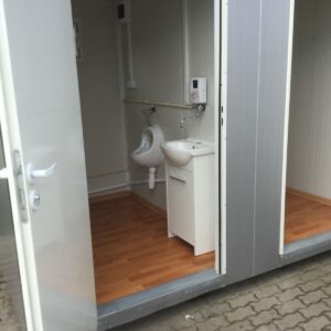 Conteneur sanitaire de toilette double cabine – Image 13