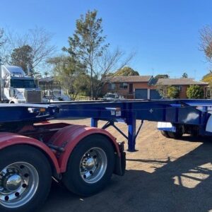 Remorque à ridelles Haulmark Tri/A B-Double de 7 m (2000) – Image 1