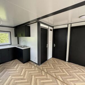 Conteneur Mobile - Tiny House avec Deux Chambres et Cuisine – Image 7