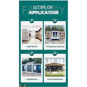 Maison conteneur élégante pour la vie moderne – Image 3