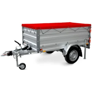 kit remorque Variolux 850 freinée incl. rehausse de ridelle + bâche plate