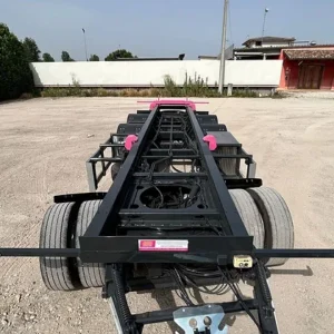 Remorque cardi avec roll-off pneumatique L 9,27 m – Image 4