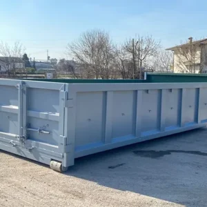 Conteneur roll-off avec enlèvement