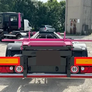 Remorque cardi avec roll-off pneumatique L 9,27 m – Image 5