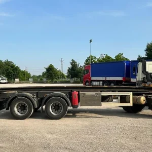 Remorque Benne pneumatique double face accrochable – Image 4