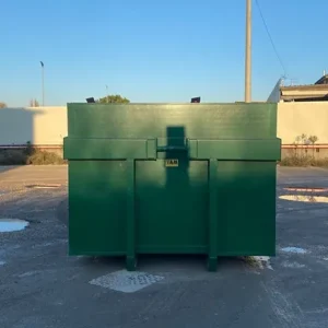 Conteneur roll-off ouvert vert – Image 6