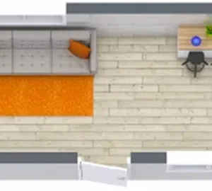 Studio conteneur 40' aménagé habitable – Image 12