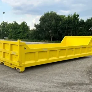 Conteneur roll-off à coulée ouvert pour Nier