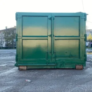 Conteneur roll-off ouvert vert – Image 9