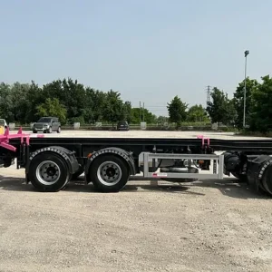 Remorque cardi avec roll-off pneumatique L 9,27 m – Image 8