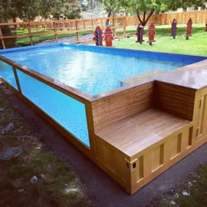 Piscine extérieure préfabriquée de conteneur d’expédition de 20 pieds – Image 1