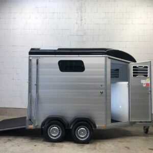 Remorque Van Chevaux Böckmann Portax silver + black avec sellerie – Image 30