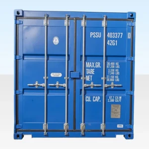 Container Maritime 40 Pieds 1er voyage Bleu – Image 3