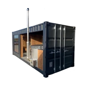 Container aménagé en Spa 15 m² pour 4 à 6 personnes – Image 1