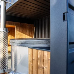Container aménagé en Spa 15 m² pour 4 à 6 personnes – Image 2