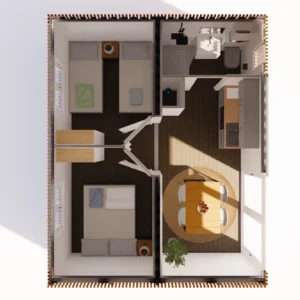 Studio en conteneur 30 m² – Image 4