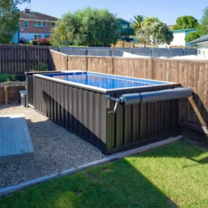 Piscine de conteneur d’expédition extérieure de 40 pieds – Image 3