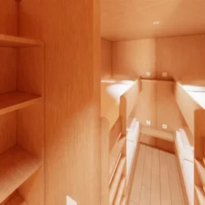 Studio conteneur ECOLOGIA 40 pieds 28 m² habitables 2 chambres – Image 7