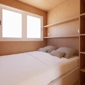 Studio conteneur ECOLOGIA 40 pieds 28 m² habitables 2 chambres – Image 4