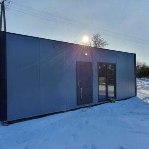 Conteneur d’habitation 3,00 x 8,00m entièrement prêt à emménager – Image 3