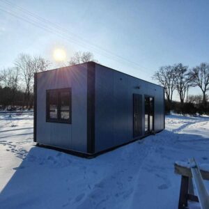 Conteneur d’habitation 3,00 x 8,00m entièrement prêt à emménager – Image 4